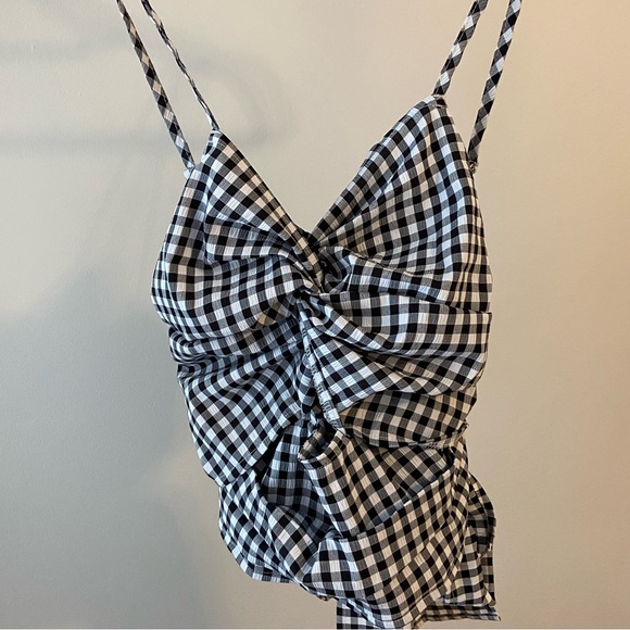 Gingham 2-Piece Set, Size Medium - Picture 4 of 8